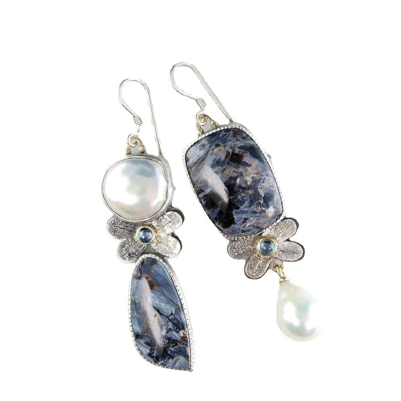 Pendientes de estilo étnico retro de moda para mujer
