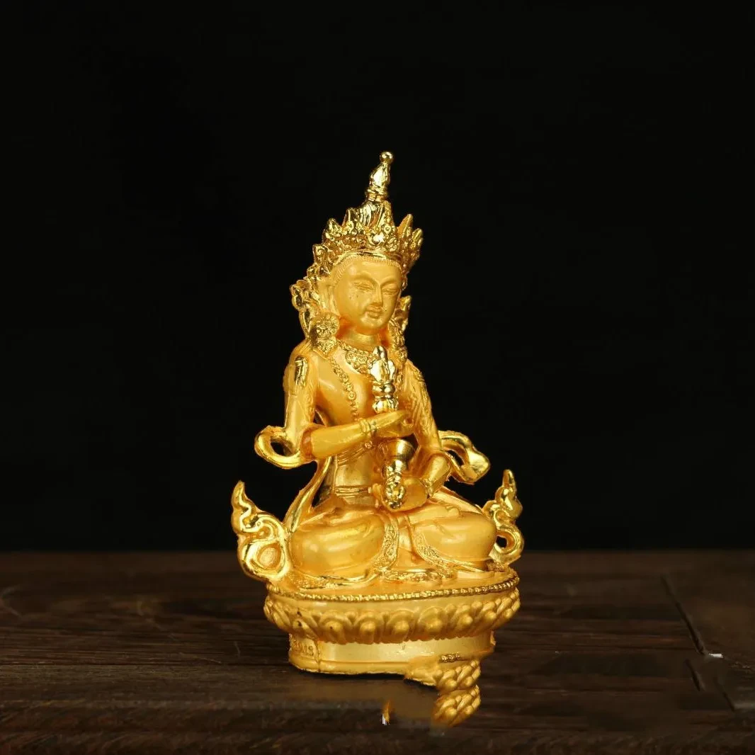 Estatua de Buda tántrico budista, artesanía antinepalesa