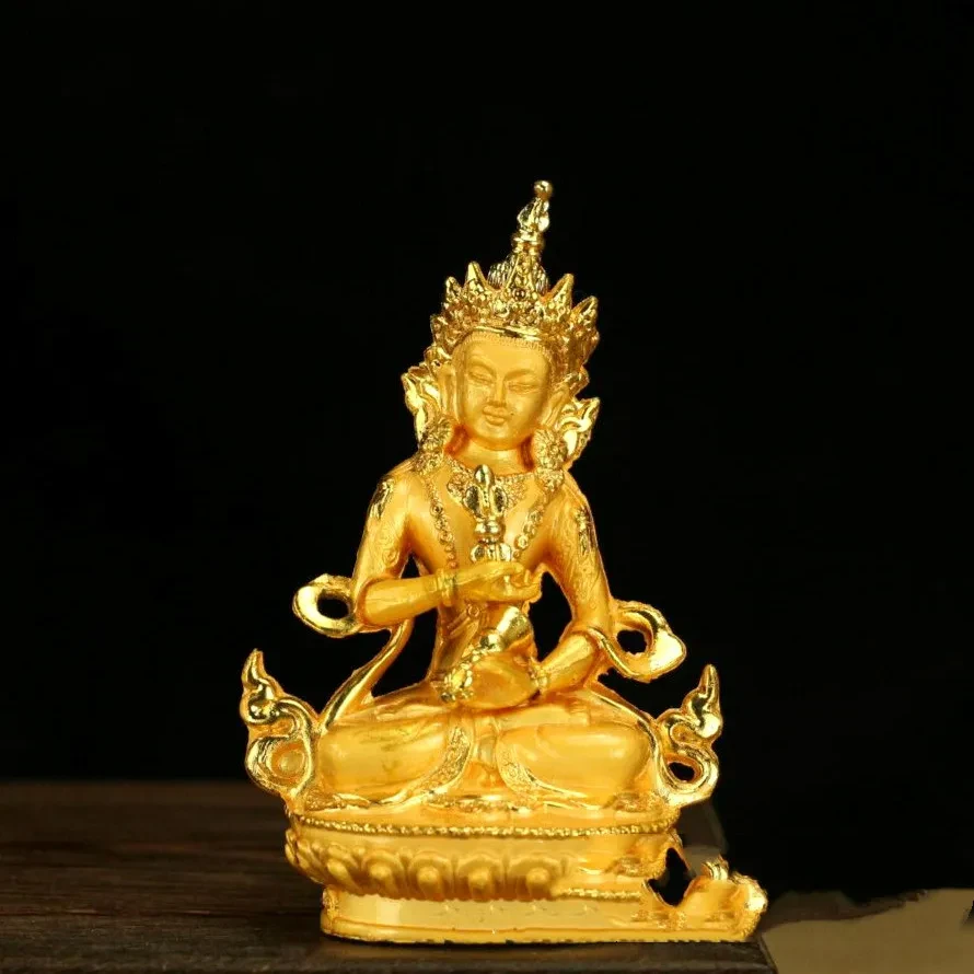 Estatua de Buda tántrico budista, artesanía antinepalesa