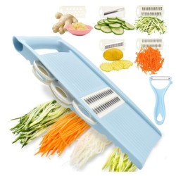 Pelador y triturador de utensilios de cocina de plástico