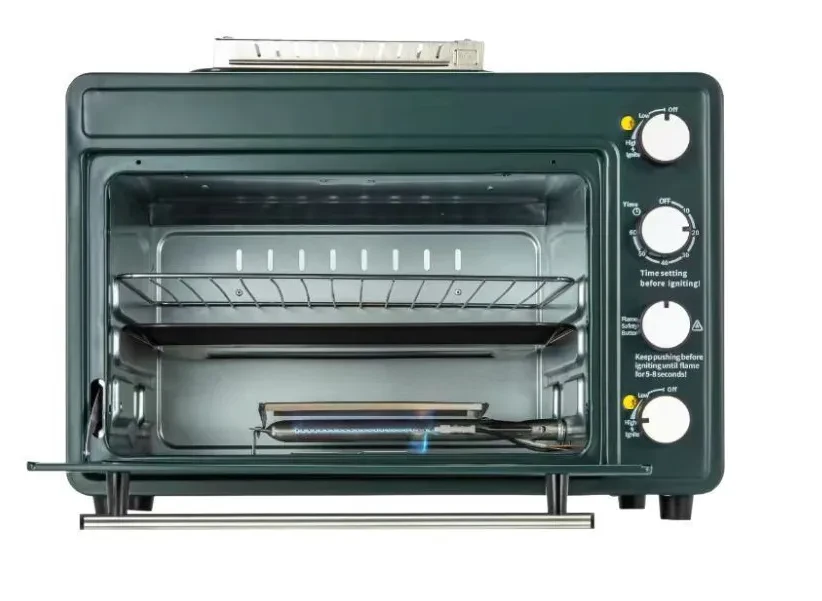 Horno de gas portátil para exteriores Estufa de gas portátil 2 en 1