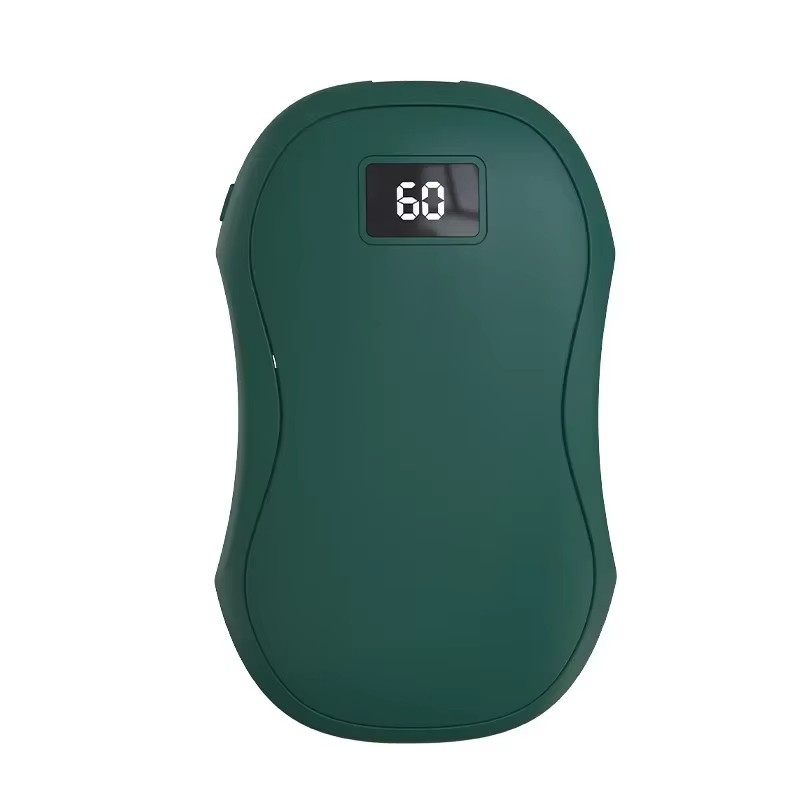 Calentador de manos portátil de 50000 mAh, gran capacidad, eléctrico, calentamiento rápido, batería de doble cara.