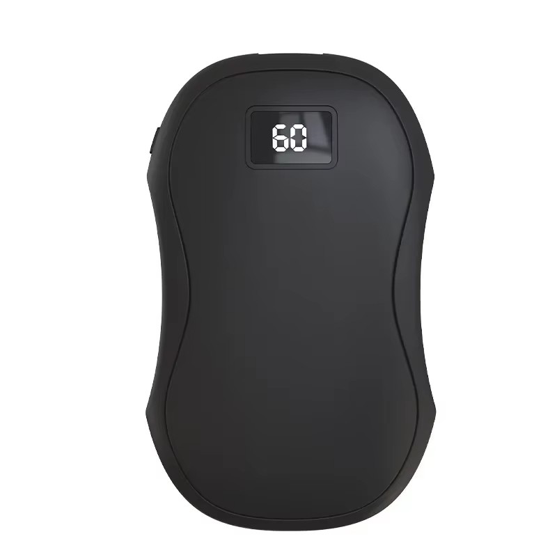 Calentador de manos portátil de 50000 mAh, gran capacidad, eléctrico, calentamiento rápido, batería de doble cara.