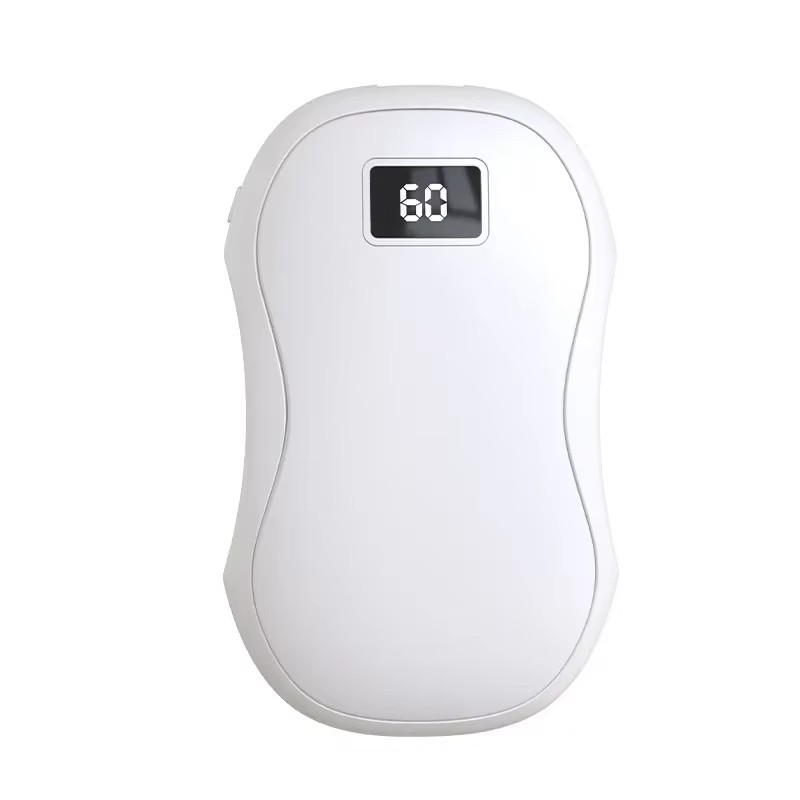 Calentador de manos portátil de 50000 mAh, gran capacidad, eléctrico, calentamiento rápido, batería de doble cara.