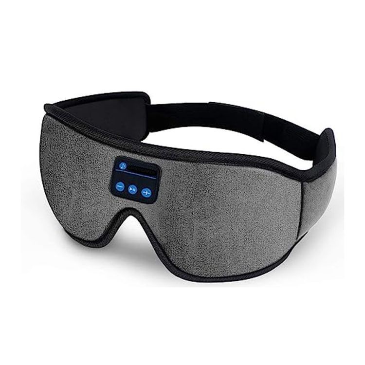 Antifaz 3D Bluetooth para dormir con altavoces HD: relajación y ayuda para dormir en viajes y en casa