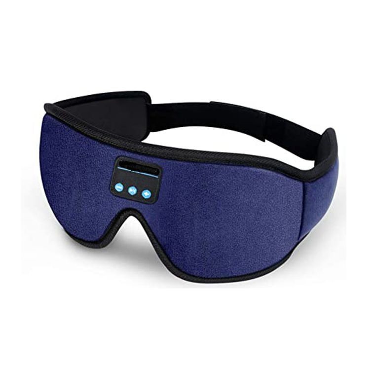 Antifaz 3D Bluetooth para dormir con altavoces HD: relajación y ayuda para dormir en viajes y en casa