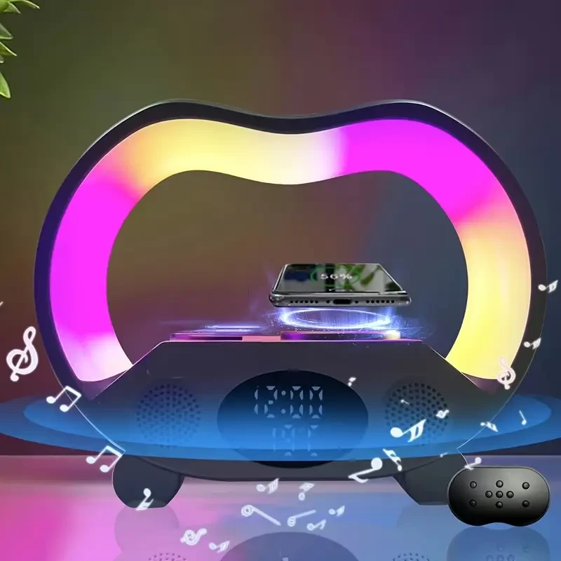 Luz nocturna de carga inalámbrica 6 en 1