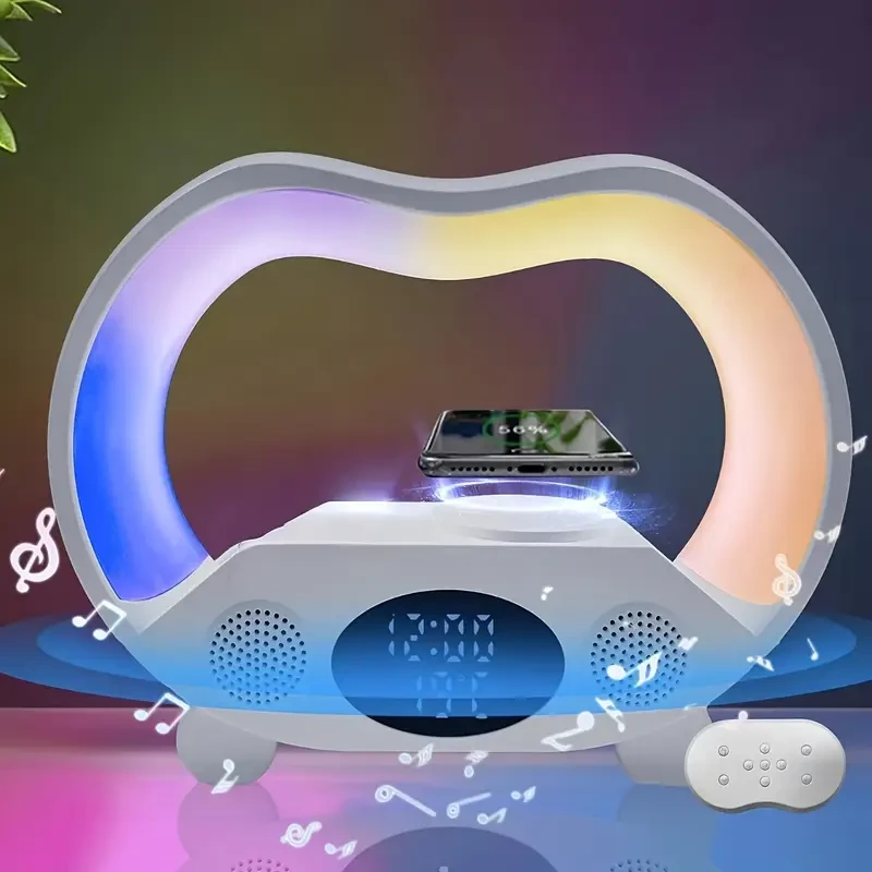 Luz nocturna de carga inalámbrica 6 en 1