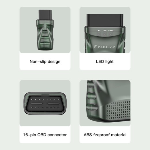 Detector de fallos automático OBD con Bluetooth
