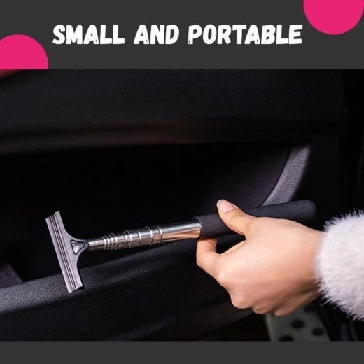 Limpiaparabrisas retráctil portátil para espejo retrovisor de coche, herramienta de limpieza para lluvia