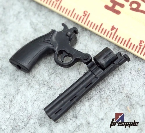 Revólver Cole Python 357 4D a escala 1/6 - Figura de acción, accesorio de arma