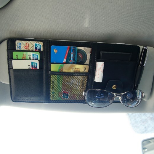 Clip para visera de coche, accesorios para coche