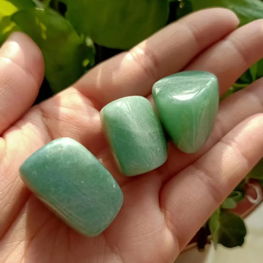 Piedra triturada de aventurina natural