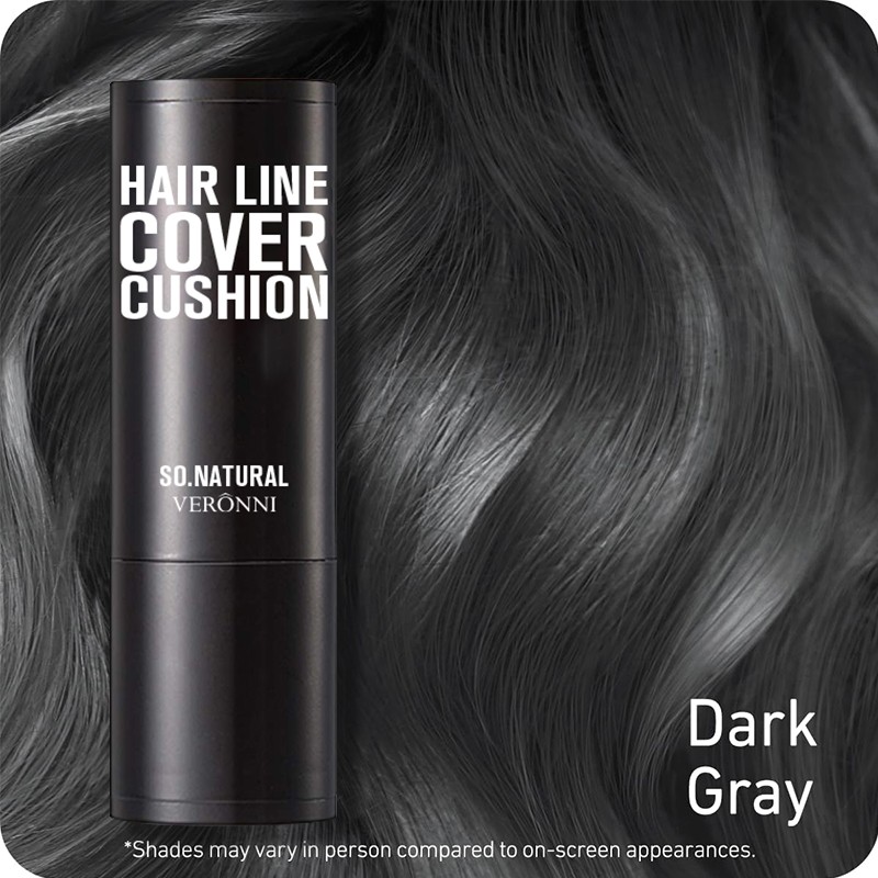 Polvo potenciador de línea capilar Pro Hairline Enhancer, resistente al agua y al sudor, para cabello fino.