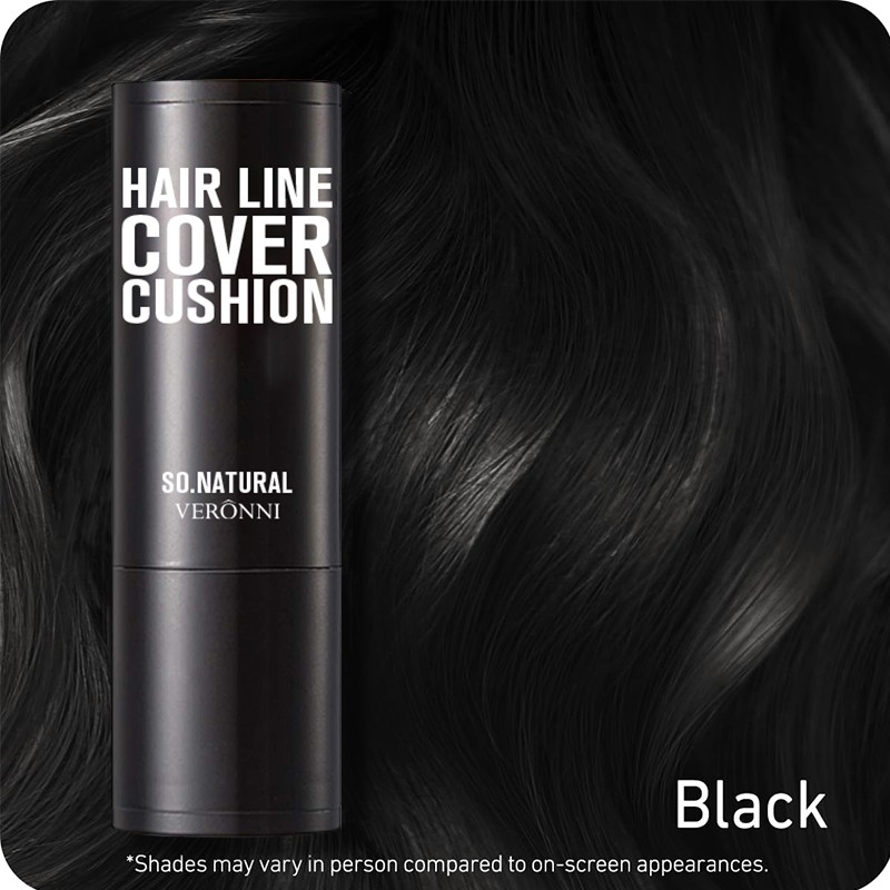 Polvo potenciador de línea capilar Pro Hairline Enhancer, resistente al agua y al sudor, para cabello fino.