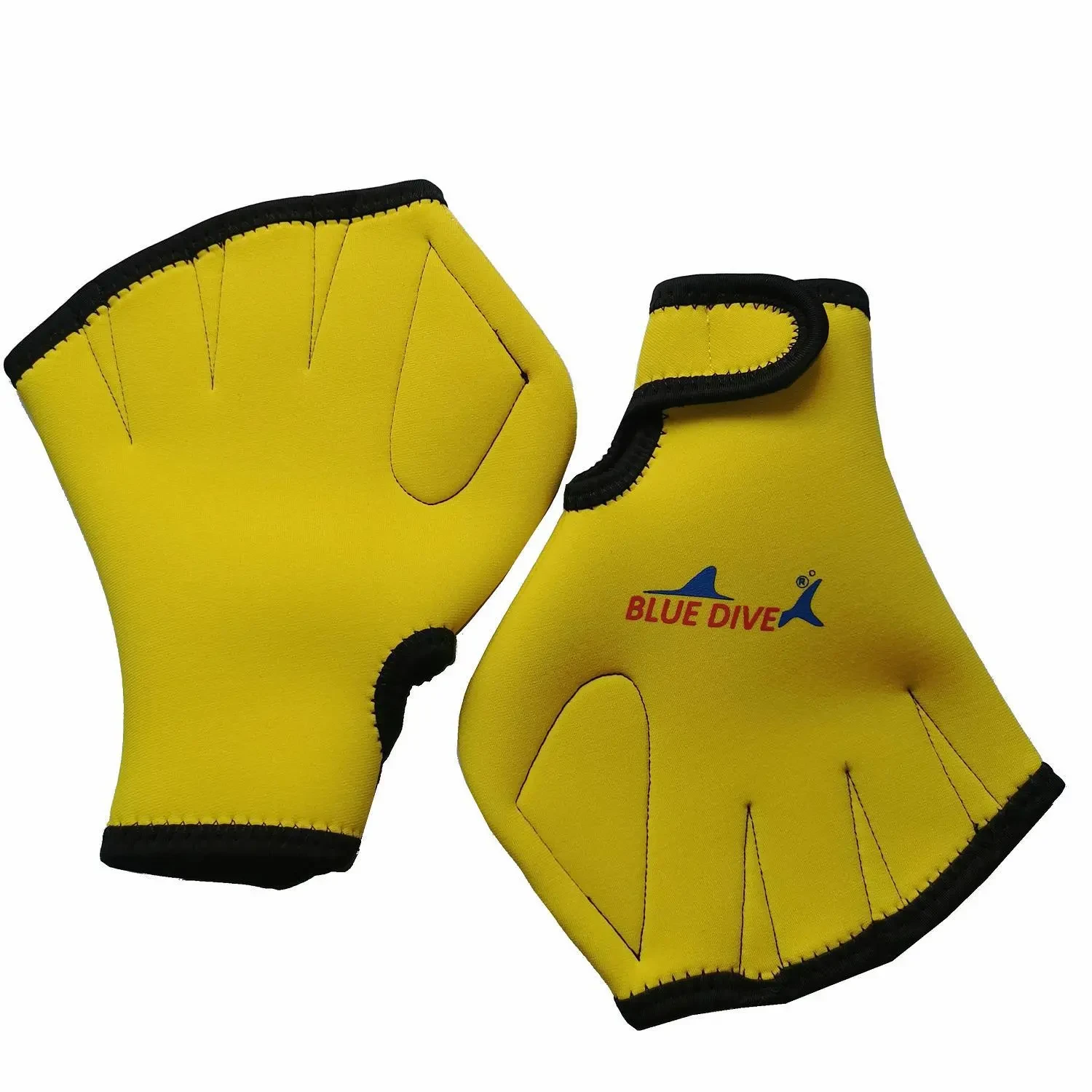 Guantes de natación de neopreno con patas de pato