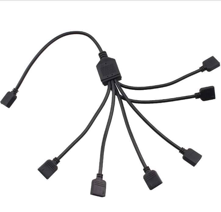 Luces de ambiente RGB universales modificadas para automóviles y motocicletas, luces decorativas, luces de ambiente, decoración de automóviles, control remoto de seis LED