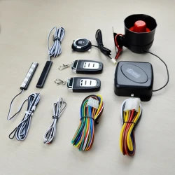 Sistema antirrobo con control remoto para coche