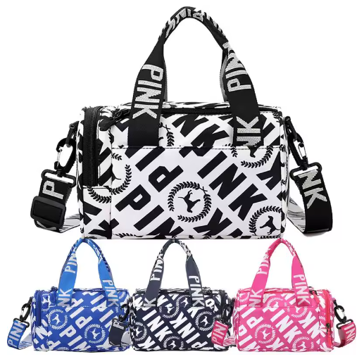 Bolsa de gimnasio para mujer, bolsa de viaje, portátil y ligera.