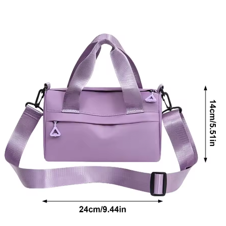 Bolsa de gimnasio para mujer, bolsa de viaje, portátil y ligera.