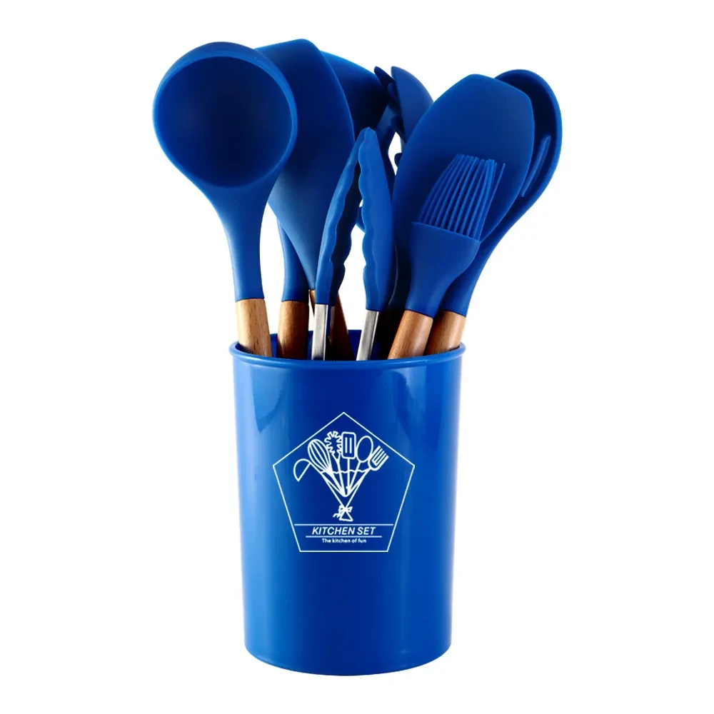 Juego de utensilios de cocina de silicona