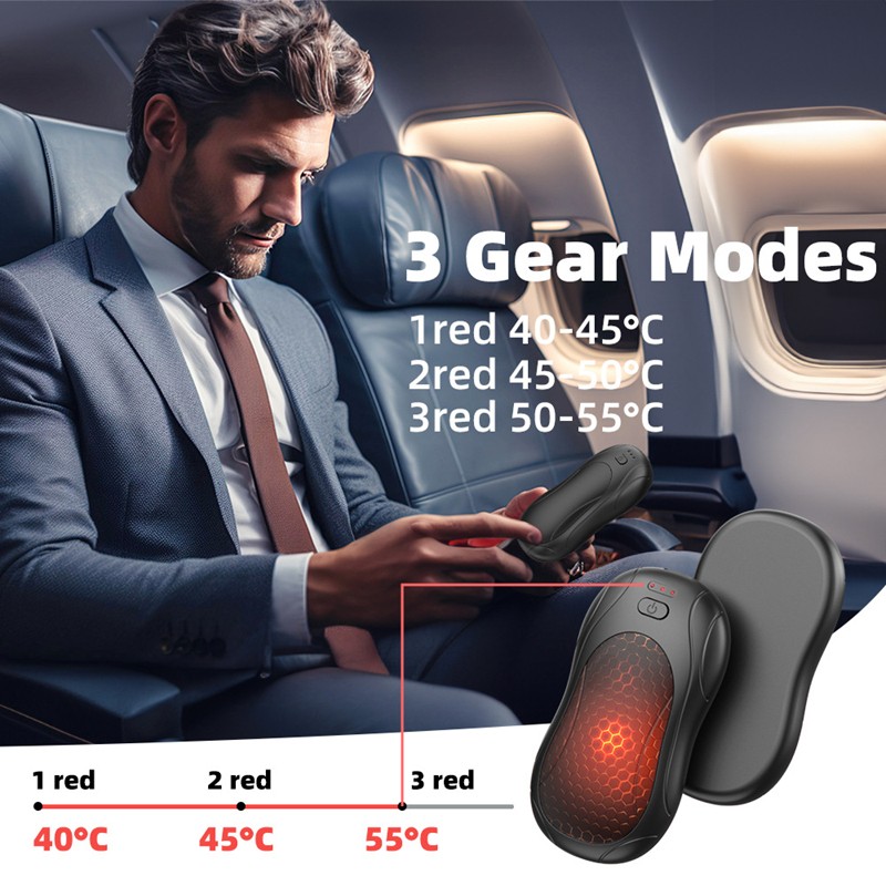 Calentadores de manos magnéticos recargables Xiaomi (paquete de 2)