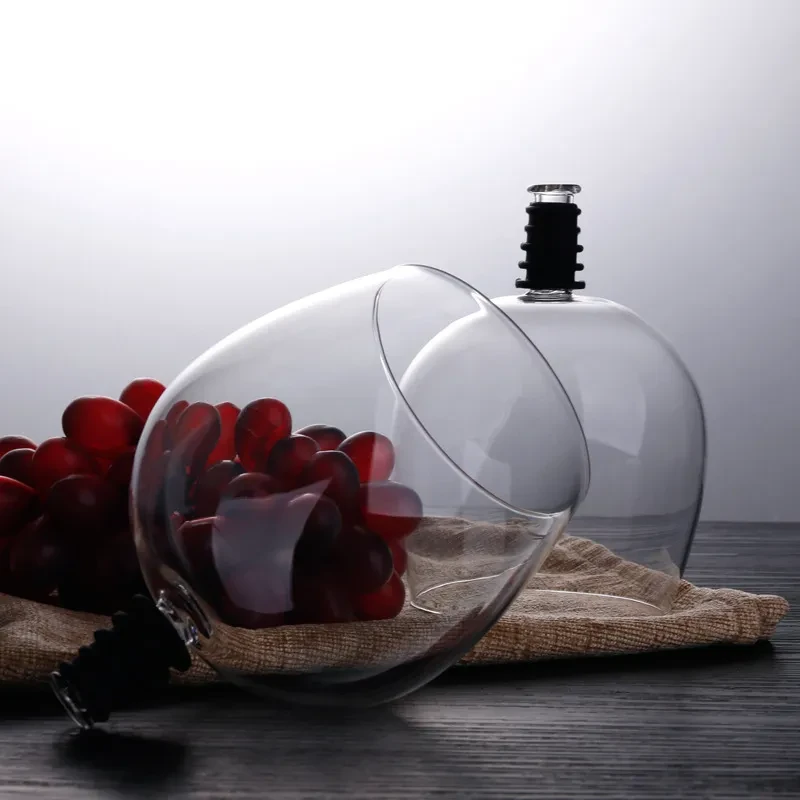 Artículos de vidrio transparente para beber copa de vino copa de cristal vertido directo para beber