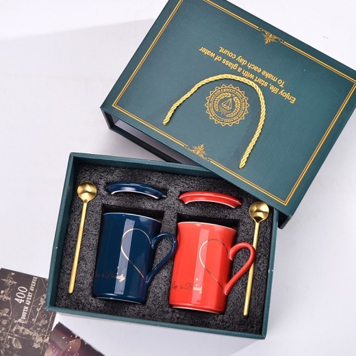 Tazas para Parejas Caja de Regalo para Parejas Traje de Boda