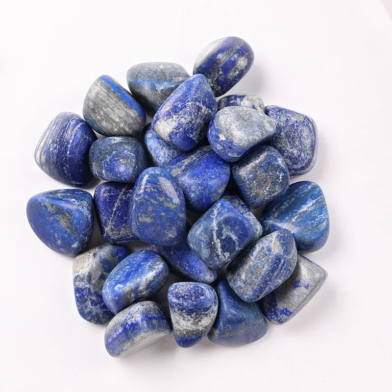 10 piezas de piedra de sodalita azul pulida para curación