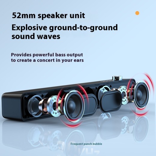 Bluetooth de alto volumen y sonido prolongado