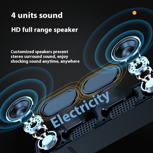 Bluetooth de alto volumen y sonido prolongado