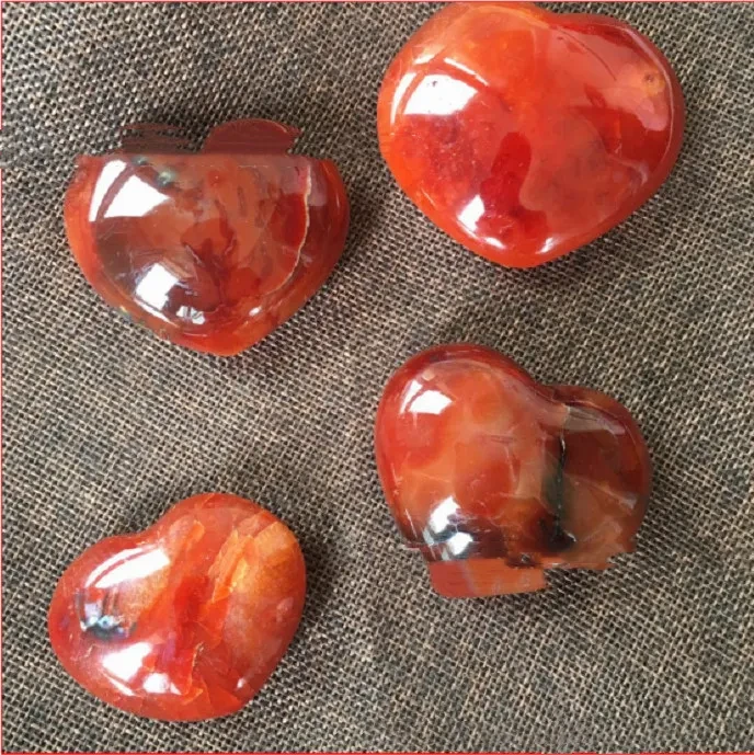 Adorno con forma de mango de piedra de ágata de Madagascar