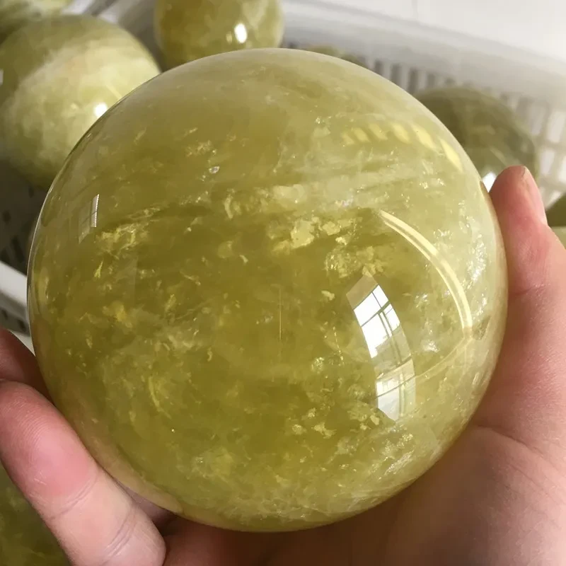 Transferencia de piedra natural de cristal en bruto para atraer la riqueza