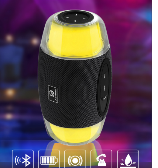 Luz ambiental del subwoofer del altavoz
