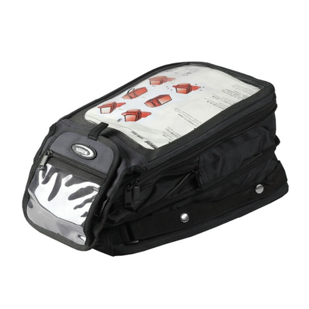 Equipaje de transporte para accesorios de motocicleta negros