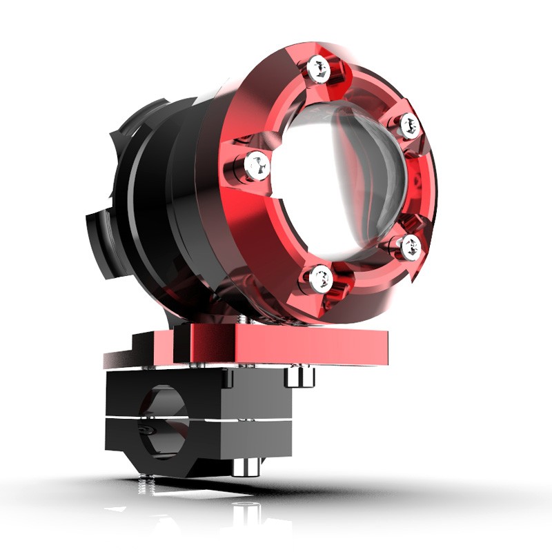 Accesorios para faros delanteros CNC modificados para motocicleta WISP