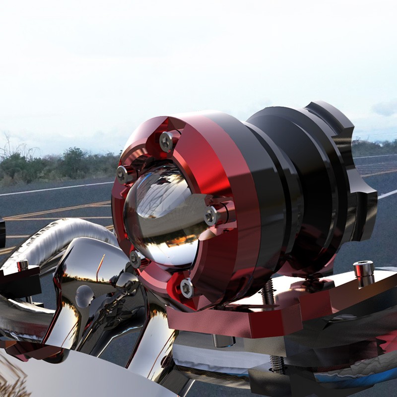 Accesorios para faros delanteros CNC modificados para motocicleta WISP