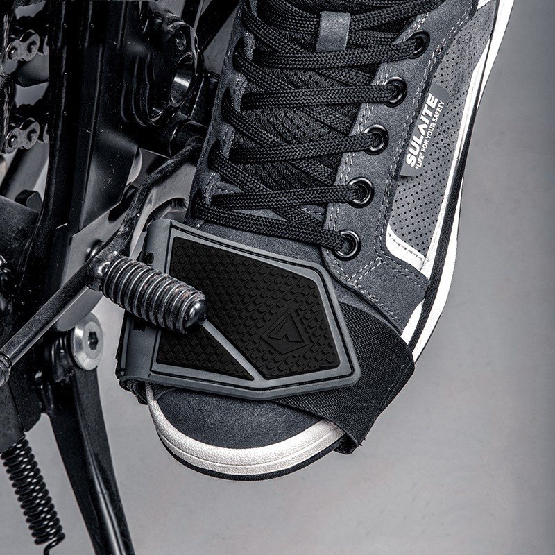 Funda de equipo para motocicleta, antideslizante, de goma, ensanchada y resistente al desgaste.