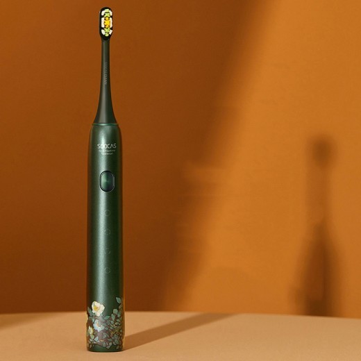 Cepillo de dientes eléctrico sónico con caja de regalo Green Rose