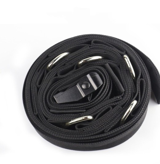Cinturón de entrenamiento de suspensión con cuerda de tensión, accesorios y equipo de fitness
