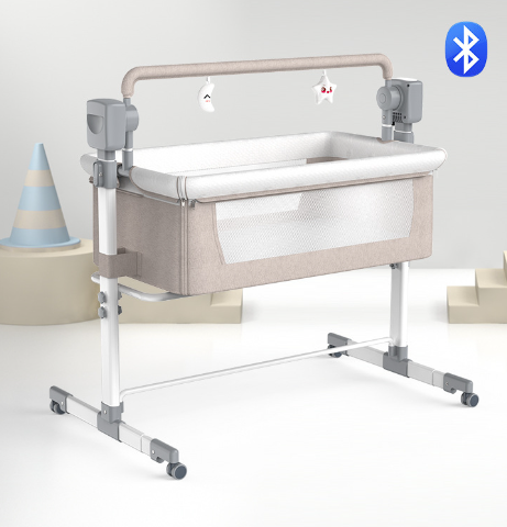 Cuna portátil para bebé, cuna eléctrica, cama plegable para recién nacidos, cama para bebé