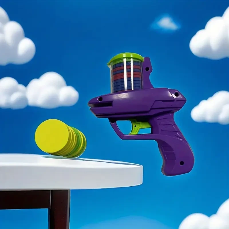 Pistola de juguete de espuma EVA con forma de zanahoria