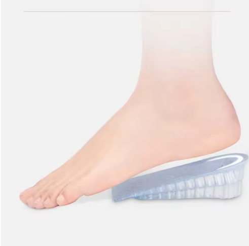 Plantilla invisible para aumentar la altura, de 3 capas, con alzas de aire, para zapatos con alzas, con almohadillas para el talón, de 2, 3,5 y 5 cm para mujer.
