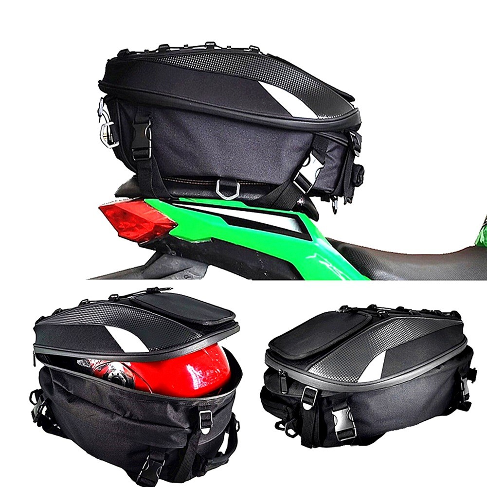 Bolsa trasera para motocicleta de motociclista