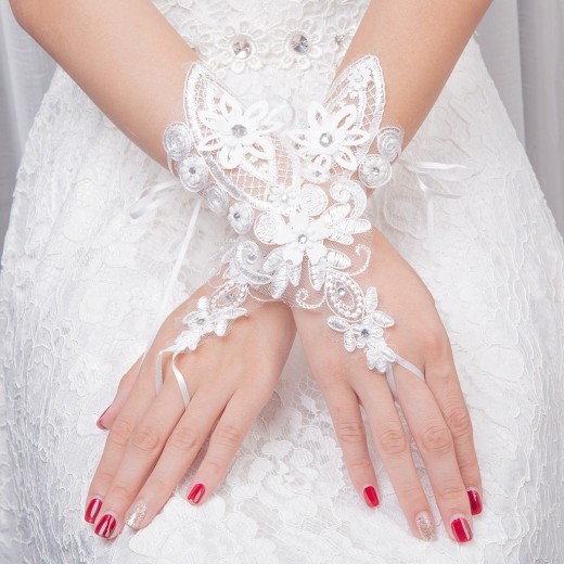 Tienda de bodas Guantes de novia Accesorios Encaje