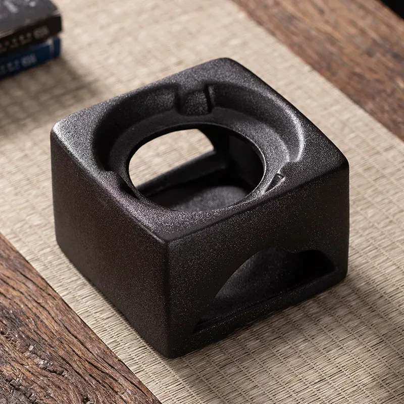 Juego de té japonés de kung-fu de gres, una tetera, cuatro tazas con bandeja para té seco, tetera, caja de regalo para té caliente