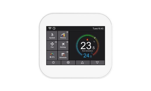 Controlador de temperatura interior