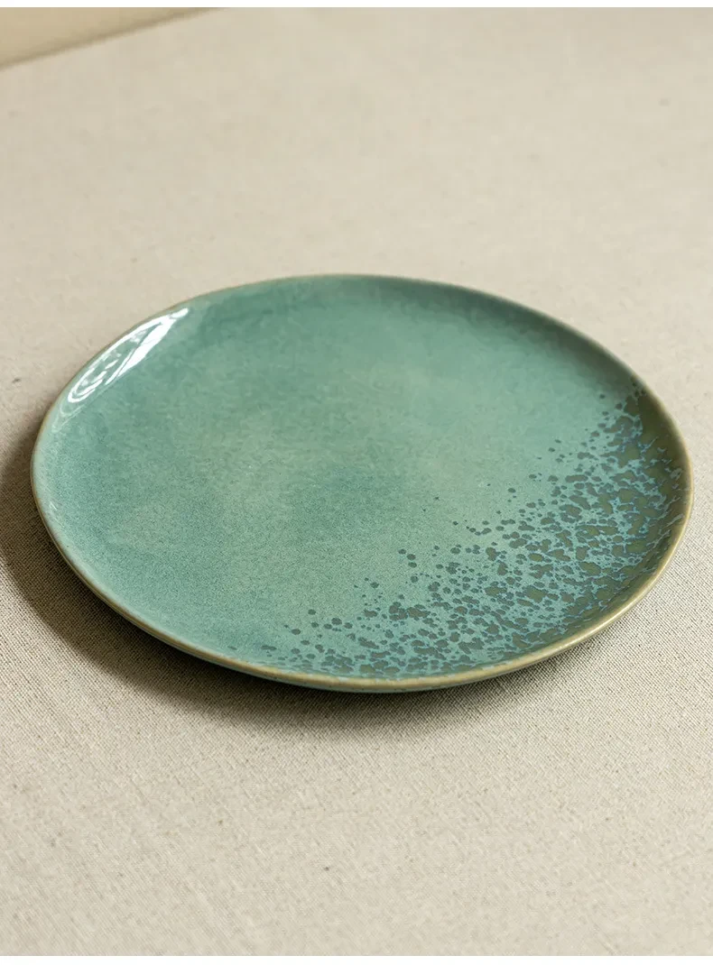 Platos de cerámica minimalistas de estilo chino para el hogar