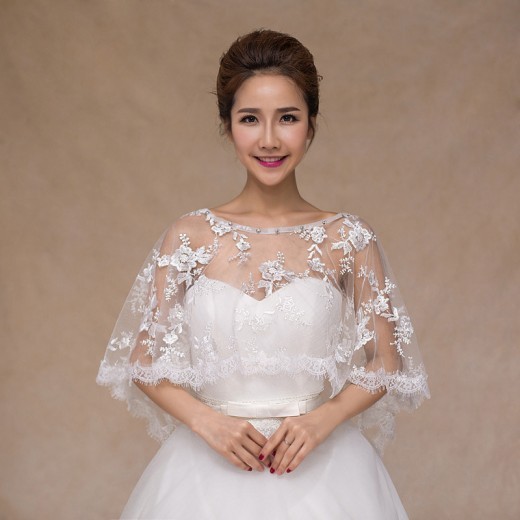Accesorios para vestidos de novia Chal para vestido de novia