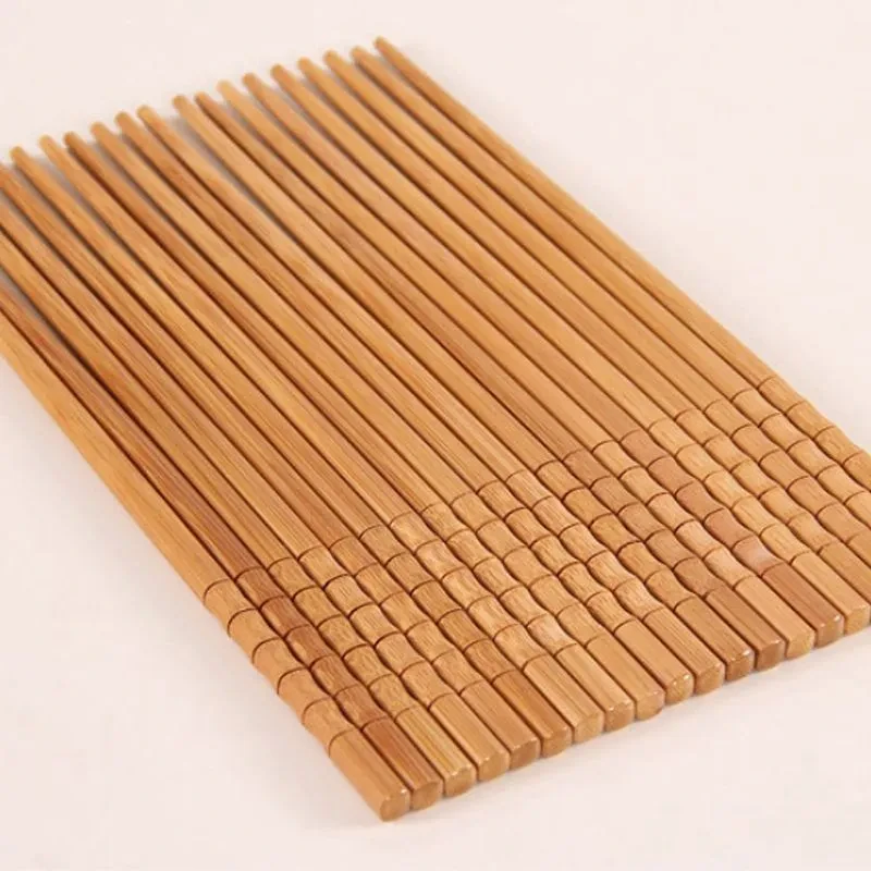 20 pares de palillos de bambú